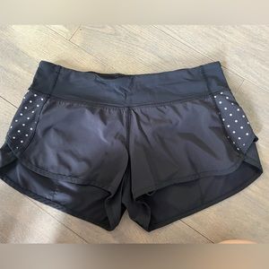 Black lululemon shorts